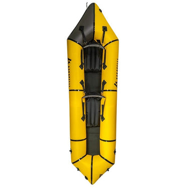 Kokopelli Twain 2-Person Packraft w/ TiZip (Yellow) - Good Wave Australia